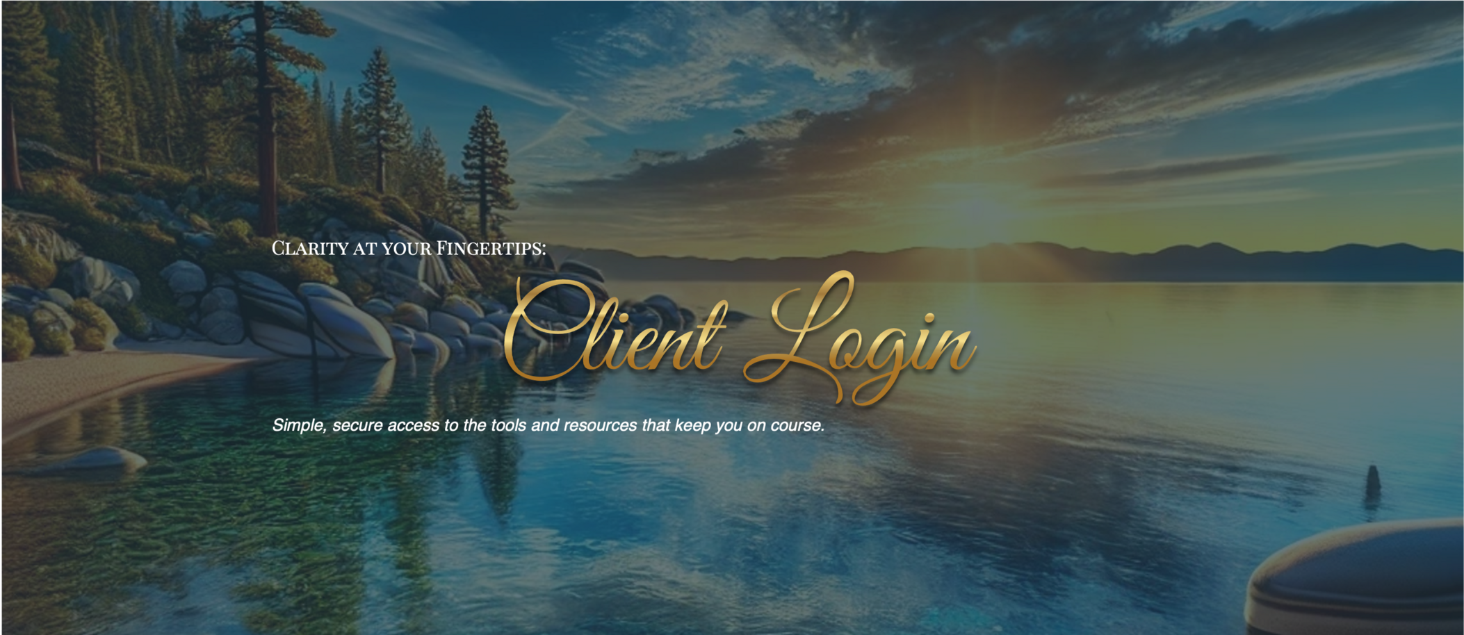 Hero Header_Client Login